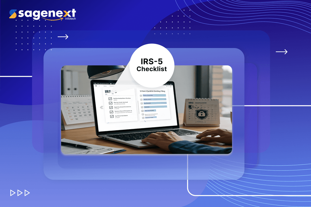 The IRS 5-Point Checklist for Return Filing in 2026